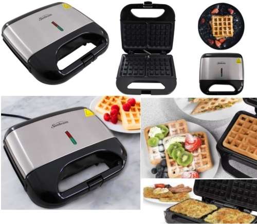 Sunbeam Waffle Maker 750W - SWM-300 (unboxed)