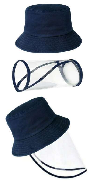 Kids Bucket Hat with Removable Visor - 52 cm