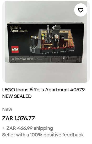Lego Eiffels Apartment