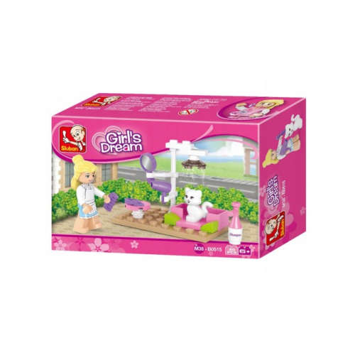 Sluban Girls Dream Pet Beauty 30pcs (Box damaged)