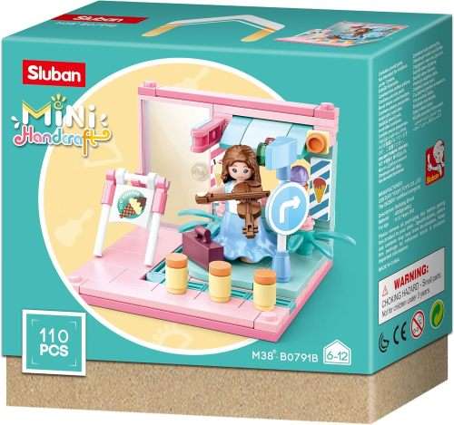 Sluban Brick Mini Handcraft Violin Practice   110 Pieces