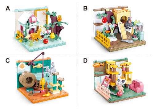 Sluban Mini Handcraft Dog House - 100 Piece