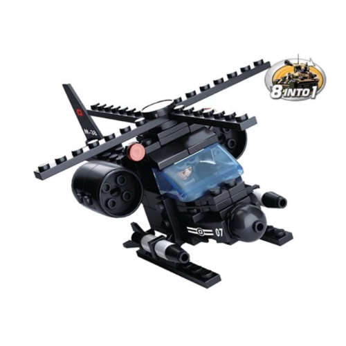 Sluban Army Helicopter - 93 Pieces