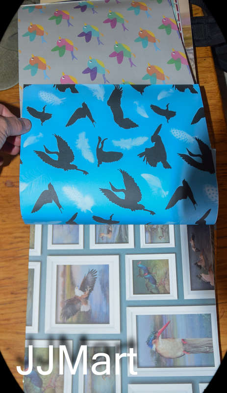 Gift / Craft / School Book  Wrapping Pad - African Antelope & Waterbird