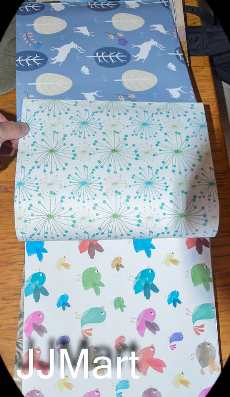 Gift / Craft / School Book  Wrapping Pad - African Antelope & Waterbird