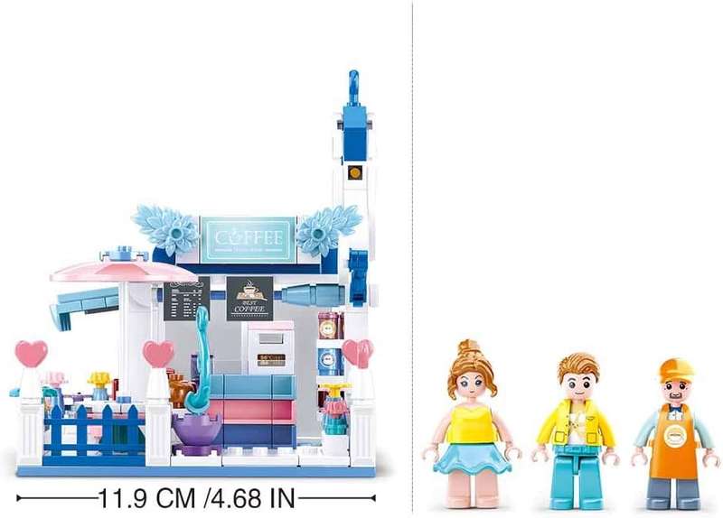 Sluban Bricks - Girls Dream Coffee Shop 289 pcs (Box damaged)