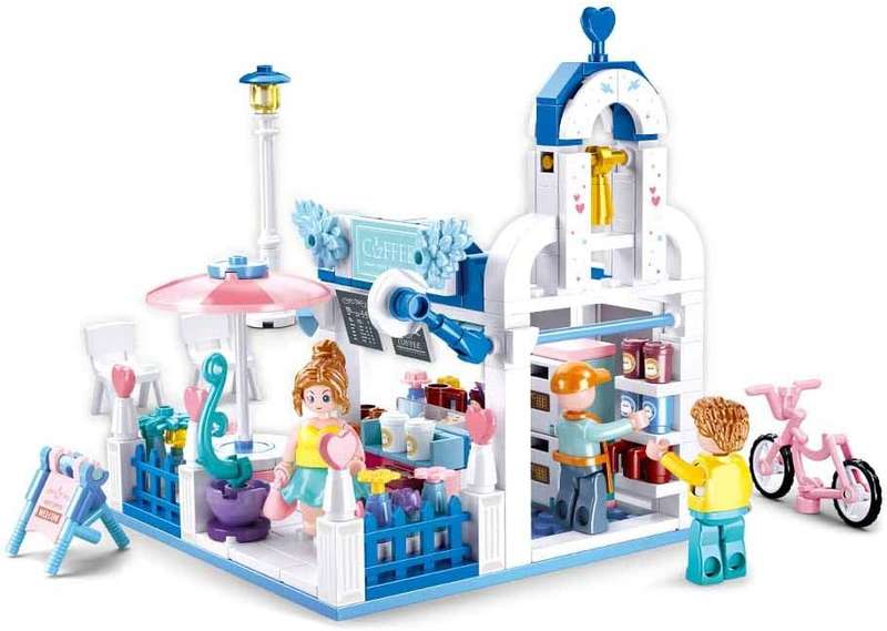 Sluban Bricks - Girls Dream Coffee Shop 289 pcs (Box damaged)