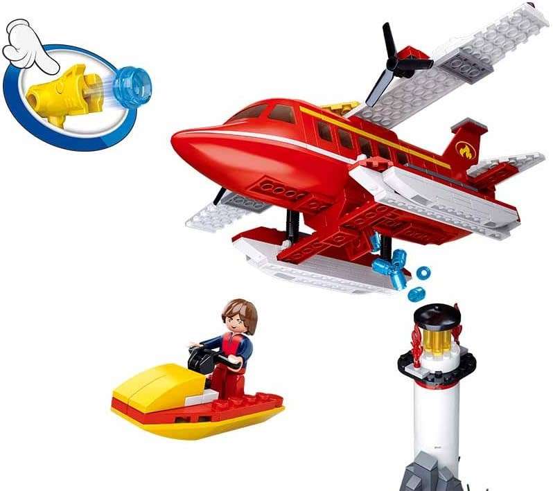 Sluban Fire  Waterplan  Boys Range - 348 pcs (Box damaged)