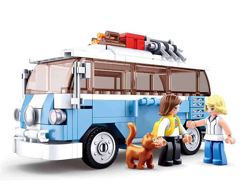 Sluban 227 pcs Classic Hippy Bus (Box damaged)