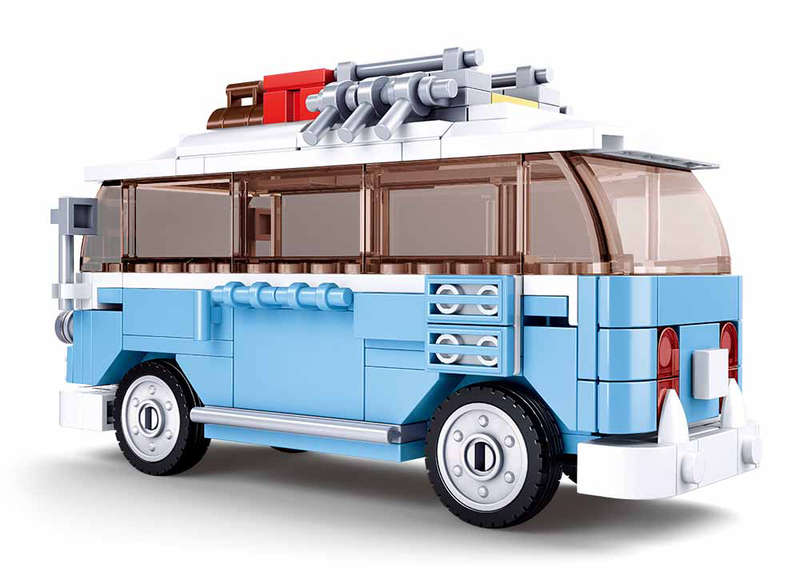 Sluban 227 pcs Classic Hippy Bus (Box damaged)