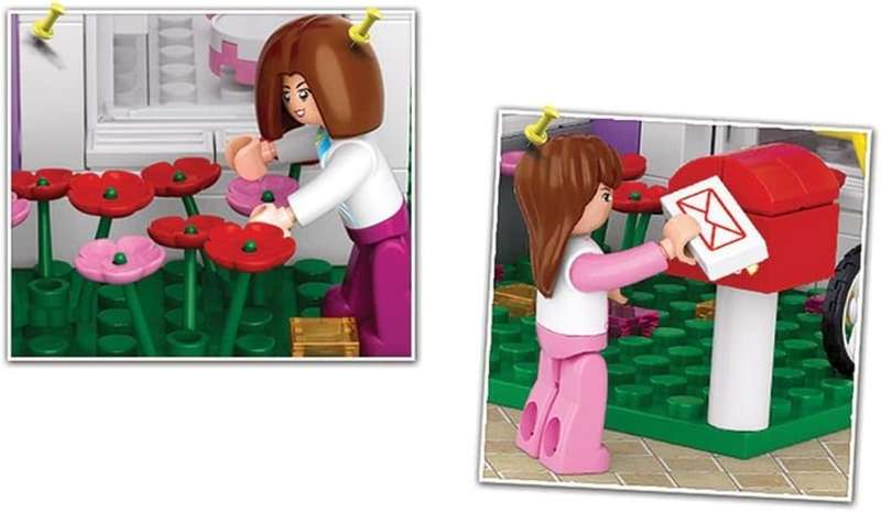 Sluban Girl`s Dream Youth Hotel (541 Pieces) (Box slightly damaged)