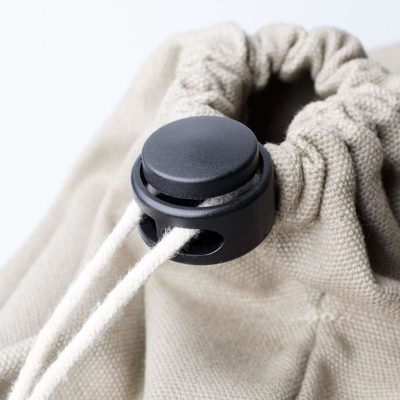 Cord Lock End Spring Cord Stopper Toggle for Paracord, Drawstring (Black, 200 PCS)