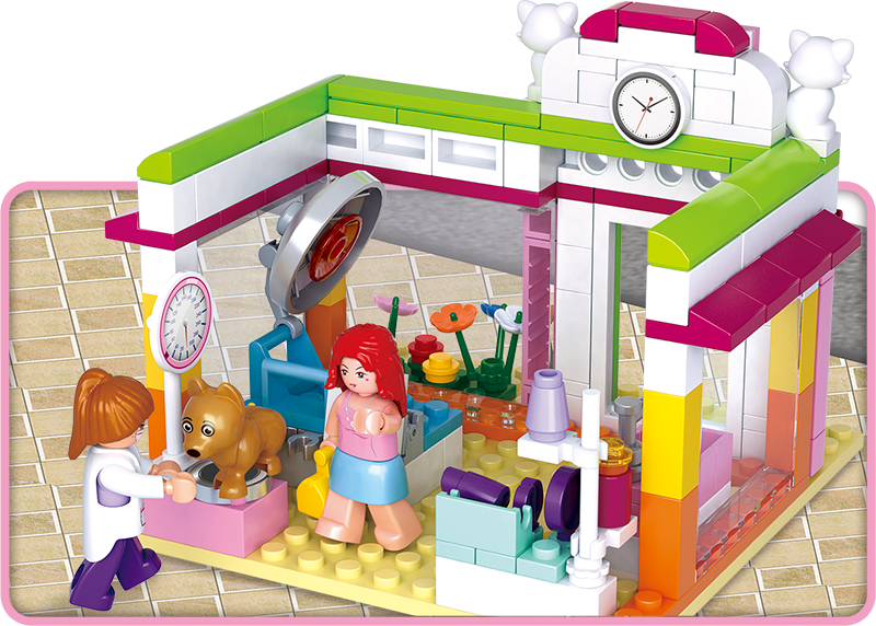 Sluban Building Set: Pet Shop - 195 Piece