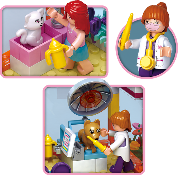 Sluban Building Set: Pet Shop - 195 Piece