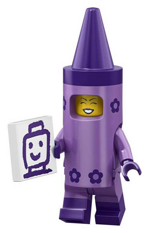 THE LEGO MOVIE 2 MINIFIGURES SERIES - Crayon Girl