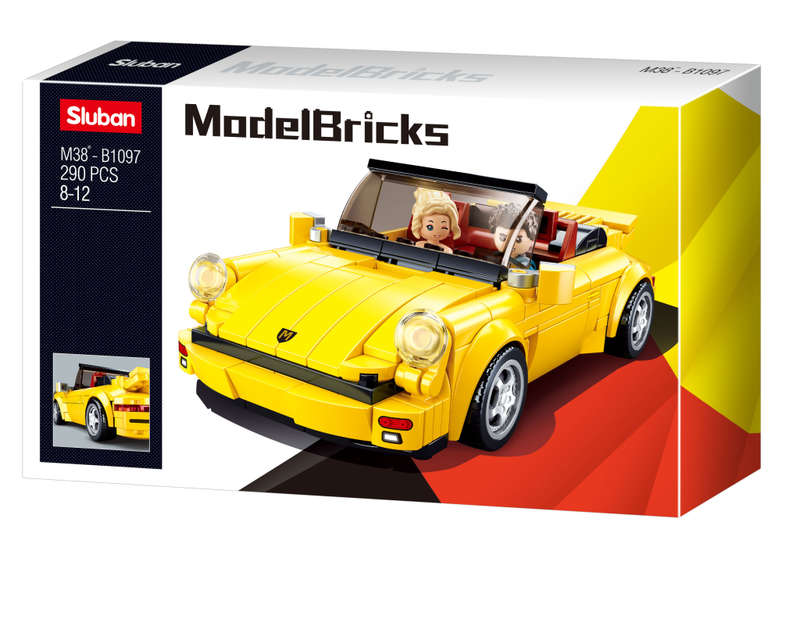 Sluban Building Set: German Sports Car - 290 Pieces