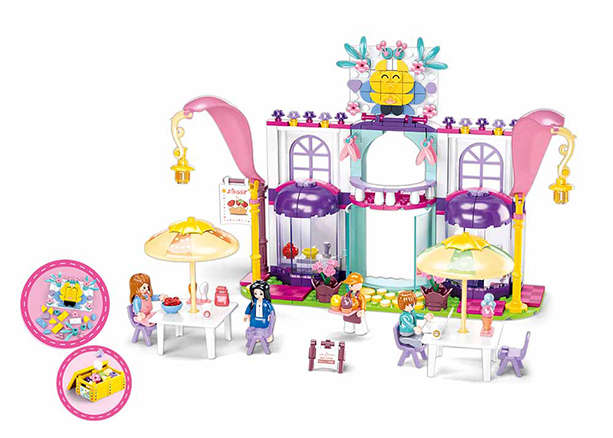 Sluban Girl`s Dream Bar 361 Pieces (box damaged)