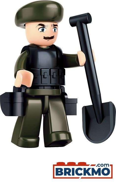 Sluban Building Bricks Army Jeep - 82 Piece