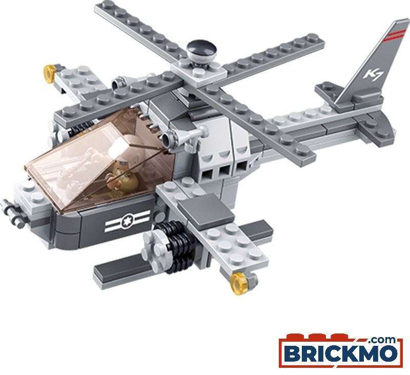 Sluban Army Helicopter 3-in-1 (144 pieces)