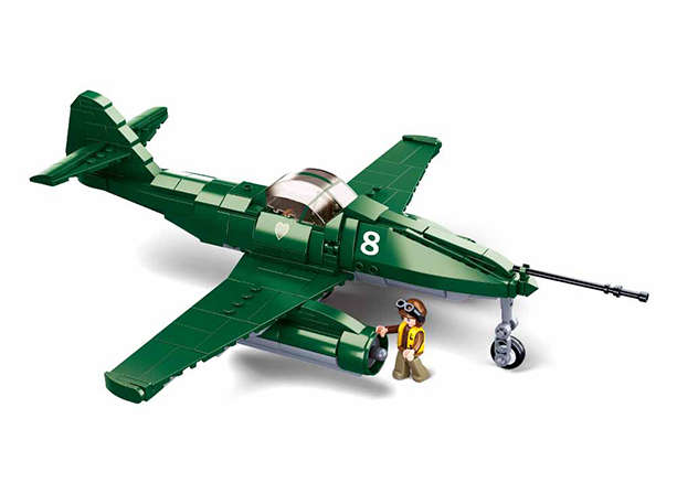 Sluban WW2 German Messerschmitt Me 262A-1A Fighter-Bomber - 338 Piece (Unboxed)