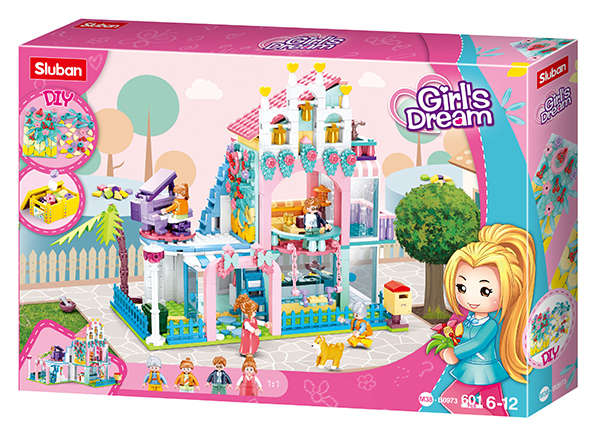 Sluban Girl`s Dream Apartment - 601 Piece (unboxed)