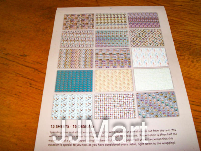 Craft / School Book / Gift Wrapping Pad - Birds in Flight