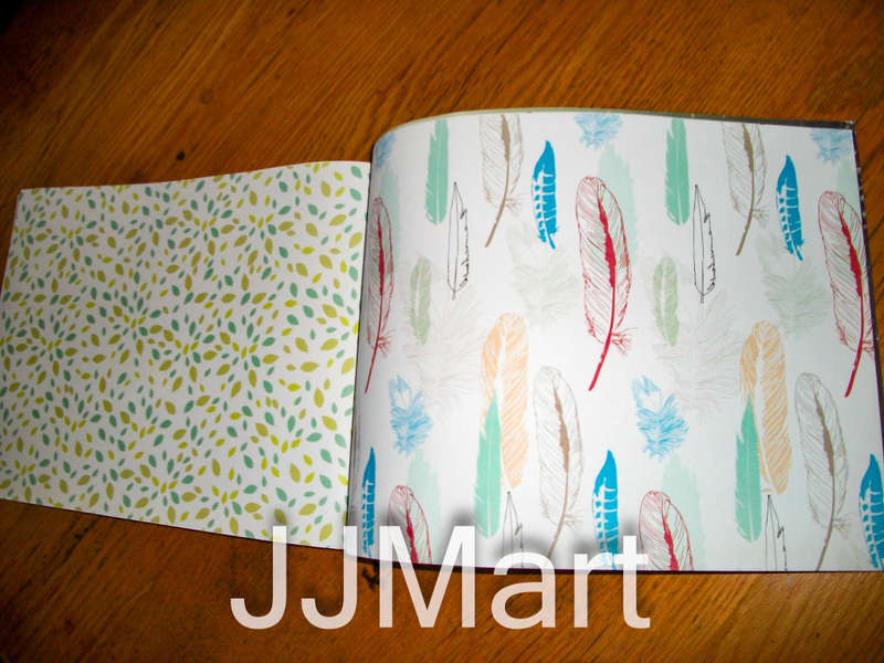 Craft / School Book / Gift Wrapping Pad - Birds in Flight