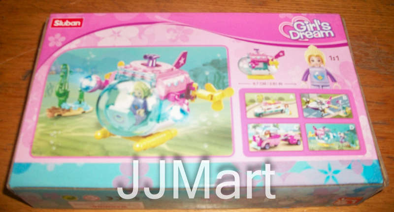 Sluban Girl`s Dream Underwater - 117 Piece