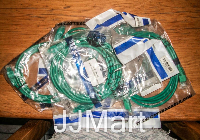 Cattex CAT5e - 2M - Green Flyleads x 5