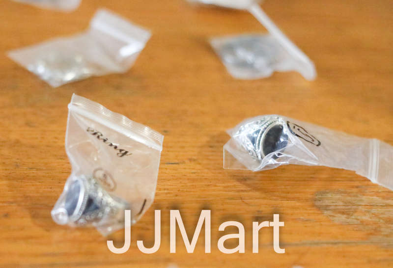 Job Lot Costume Jewellery Rings (60+ )   - Sizes 6 - 12
