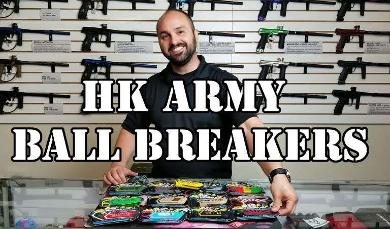 HK Army Ball Breaker series barrel condom: Feels Bad