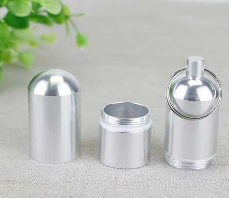 Custom Metal Cigarette Box with Moisture-proof Portable Key Ring and Pressure Resistant