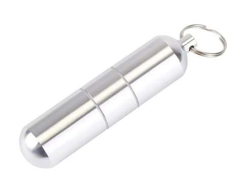 Custom Metal Cigarette Box with Moisture-proof Portable Key Ring and Pressure Resistant