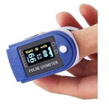 Pulse Oximeter Fingertip Blood Oxygen Monitor|Led Display