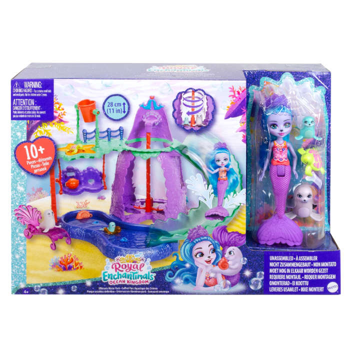 Royal Enchantimals Ocean Kingdom Ultimate Water Park Playset (box slightly damaged)