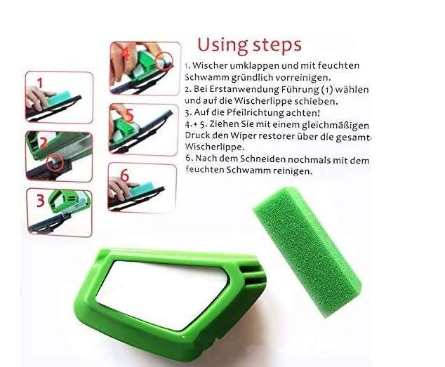 Windshield Wiper Regroover I Auto Windshield Wiper Cutter I Windscreen Wiper Blades Cutter Restorer