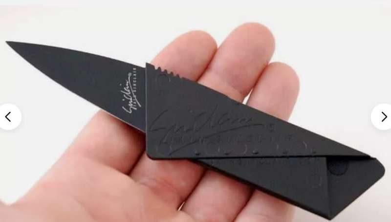Card Sharp - Credit Card Folding Safety Knife