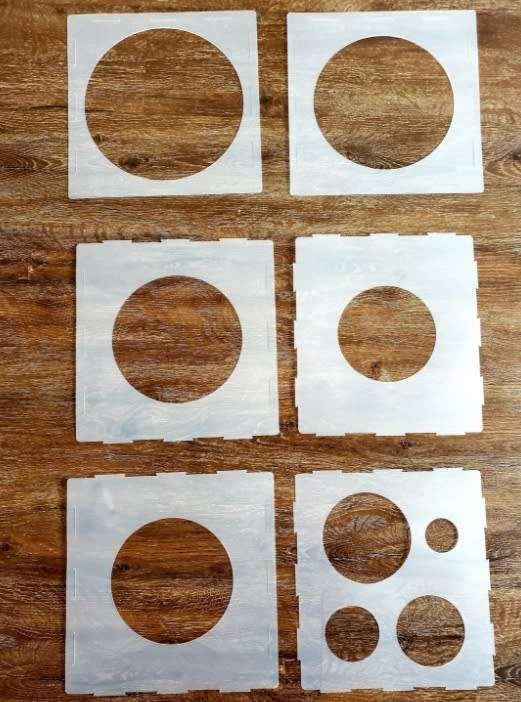 9 Holes Balloon Sizer
