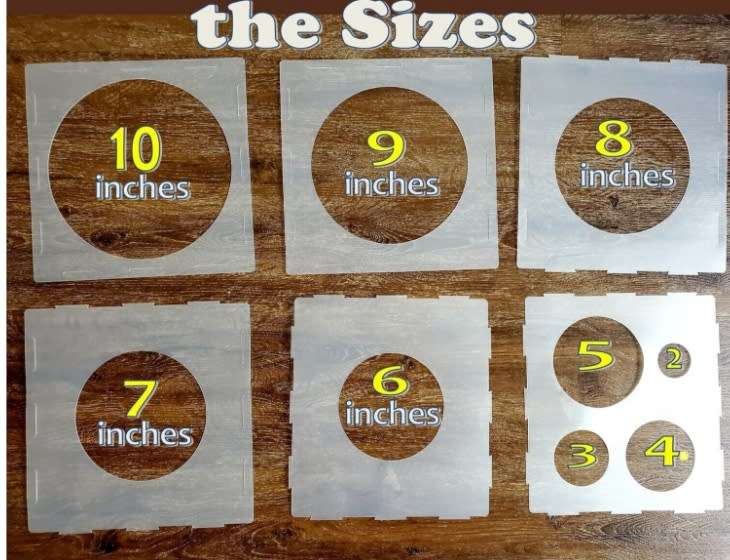 9 Holes Balloon Sizer
