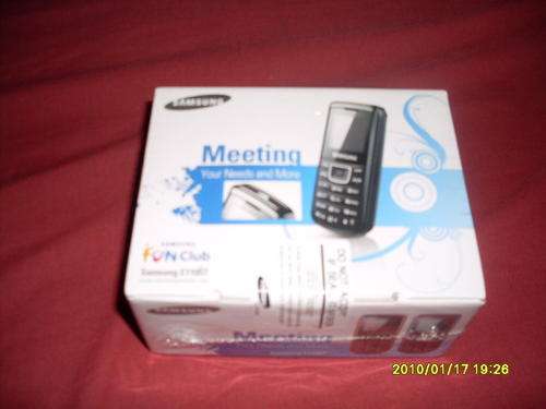 Samsung E1105. Brand new. No reserve !