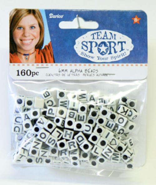 Colourfull Letter beads