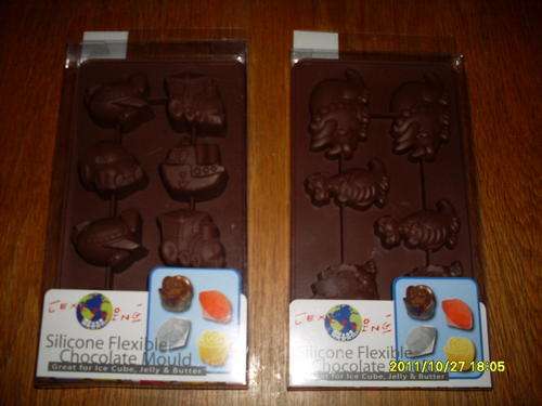 Silicone Flexible Chocolate/Ice/Jelly/Butter moulds!