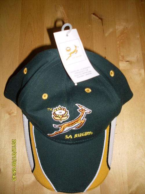 Springbok-cap. R1. No reserve. Brand new!