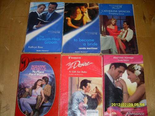6 x Mills and Boons & Silhouette Desire books