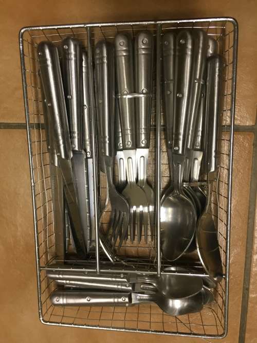 cutlery sets (R100 each)