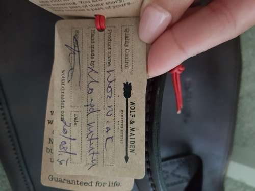 Genuine leather bag