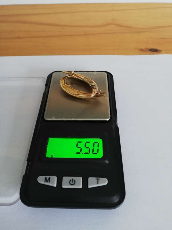 * SOLID 9CT GOLD * VERY RARE BROOCH * KOLLMAN & JOURDAN * 5.5 GRAMS OF GOLD * CRAZY R1 START !!!!!