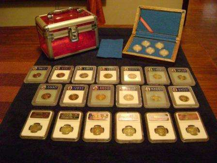 SACGS MS60, 61, 62, 62ws, 63, 63ws, 64, 65, 65*, 66, 66*, 67, 67* + NGC MS62, 63, 64, 65, 66, 67 + 5