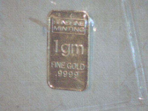 1 GRAM PURE SOLID GOLD BULLION BAR .9999  SUNSHINE MINTING *** CRAZY R1 START ***