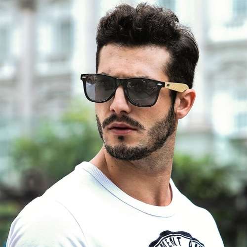 HDCRAFTER polarized Retro Bamboo Unisex Sun Glasses with case sells for R1800